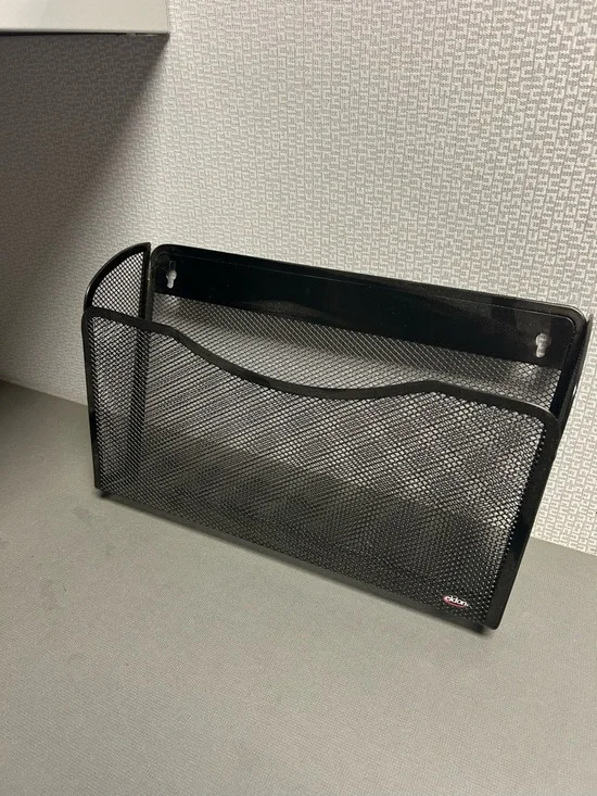 Mesh Desk Tray Organizer in Black - edison - Picture 4 of 8